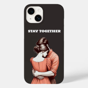 Zwei Herzen verbunden Zusammenwirken von Design b Case-Mate iPhone 14 Hülle