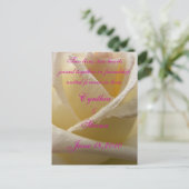 Zwei Herzen, zwei Leben Ankündigungspostkarte (Stehend Vorderseite)