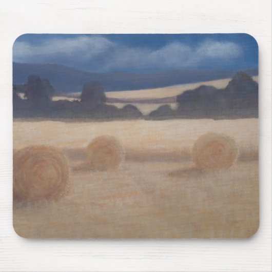 Zwei Heu-Ballen 2012 2 Mousepad (Vorne)