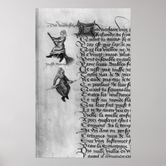 Zwei Hexen von "Le Champion des Dames" Poster (Vorne)