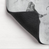 Zwei Hexen von 'Le Champion des Freifrauen Mousepad (Ecke)