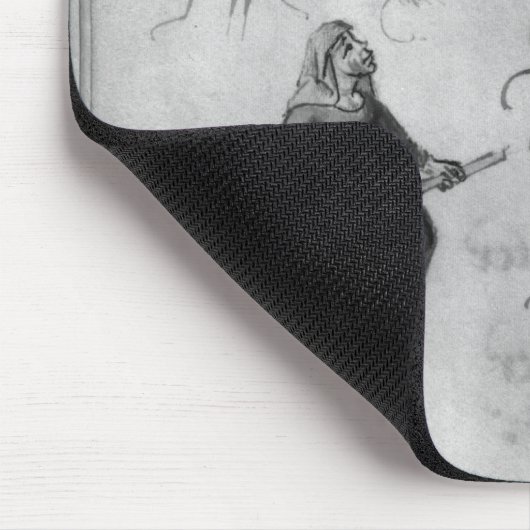 Zwei Hexen von 'Le Champion des Freifrauen Mousepad (Ecke)