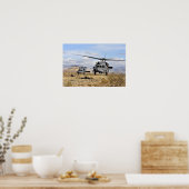Zwei HH-60-Pavehawk-Hubschrauber, die sich auf die Poster (Küche)
