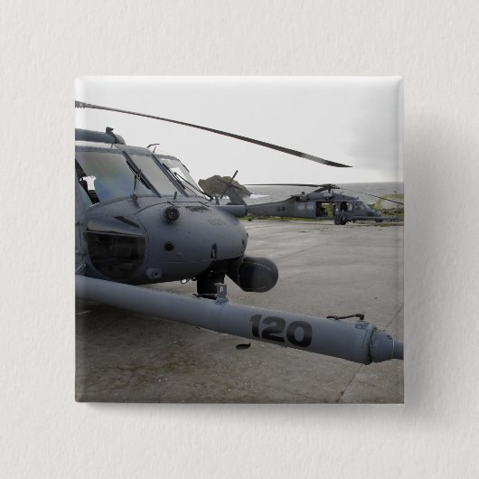 Zwei HH-60G Pave Hawks Button (Vorderseite)