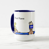 Zwei Hillbillies Moonshine Tasse (Vorderseite Links)