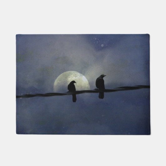 Zwei Himmelskrassen Fußmatte (Vorderseite)