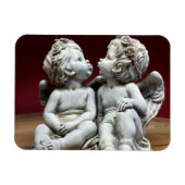 Zwei Himmlische Angel Cherubs Magnet (Horizontal)