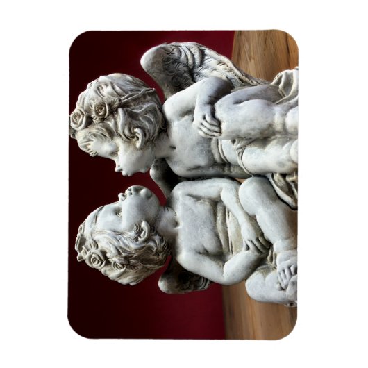 Zwei Himmlische Angel Cherubs Magnet (Vertikal)