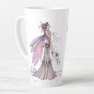 Zwei himmlische Feen von Molly Harrison Art Milchtasse