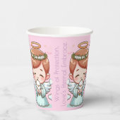 Zwei Himmlische Wächter Pappbecher (Links)