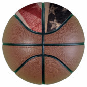 Zwei hintergrundbeleuchtete US-Flaggen Basketball (Rechts)