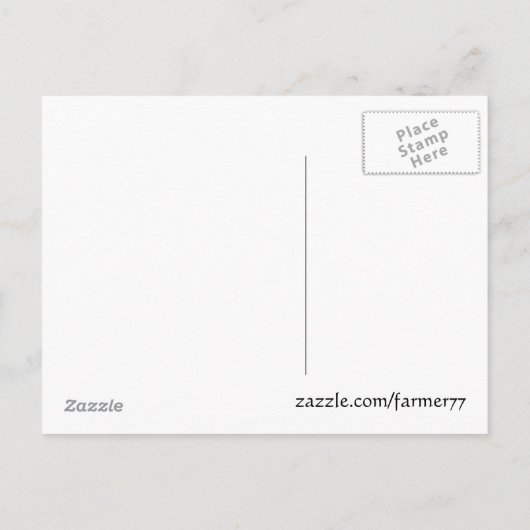 Zwei Hirsche Save the Date Postkarte (Rückseite)