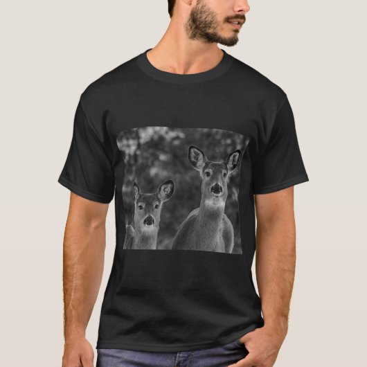 Zwei Hirsche T-Shirt (Vorderseite)
