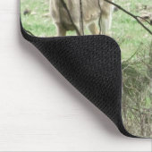 Zwei Hirsche und Kiefer Mousepad (Ecke)