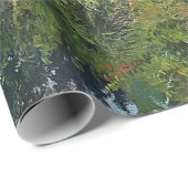 Zwei Hirsche und Niedliche Tiere im Wald entfallen Geschenkpapier (Rolleneckpunkt)