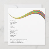 Zwei Hochzeiten Einladung (Rückseite)