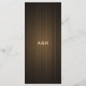 Zwei Hochzeitslandprogramme für Erwachsene Programm (Rückseite)