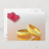 Zwei Hörnchen Postkarte (Vorne/Hinten)