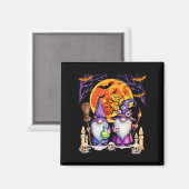 Zwei Horror Gnomes als Hexenmond-Matching Magnet (Vorderseite/Rückseite)