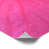 Zwei Hot-Pink-Hibisken Poster (Ecke)