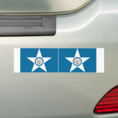 ZWEI Houston-Flagge Autoaufkleber (Auf Auto)