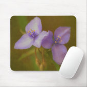 Zwei Hübsche Lila Blume Art Mouse Pad Mousepad (Mit Mouse)