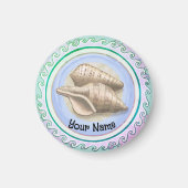 Zwei Hübsche Muscheln Magnet (Vorne)