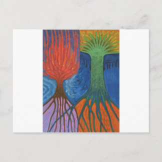 Zwei Hügel Postkarte