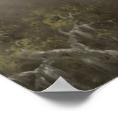 Zwei Hummingvögel mit ihrem Jungen Poster (Ecke)