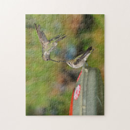 Zwei Hummingvögel Puzzle
