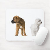 Zwei Hunde Mousepad (Mit Mouse)