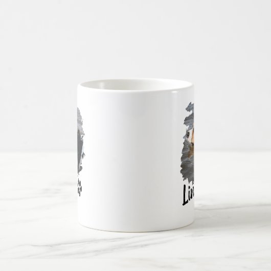Zwei Hunde pro Cup Kaffeetasse (Mittel)