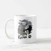 Zwei Hunde pro Cup Kaffeetasse (Links)