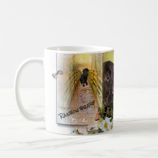 Zwei Hunde Tasse (Links)