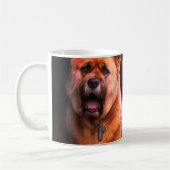 Zwei Hunde und eine Katze Kaffeetasse (Links)