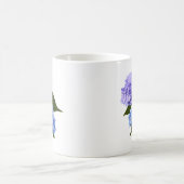 Zwei Hydrangea Lavender und Blau Kaffeetasse (Mittel)