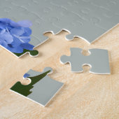 Zwei Hydrangea Lavender und Blau Puzzle (Seite)
