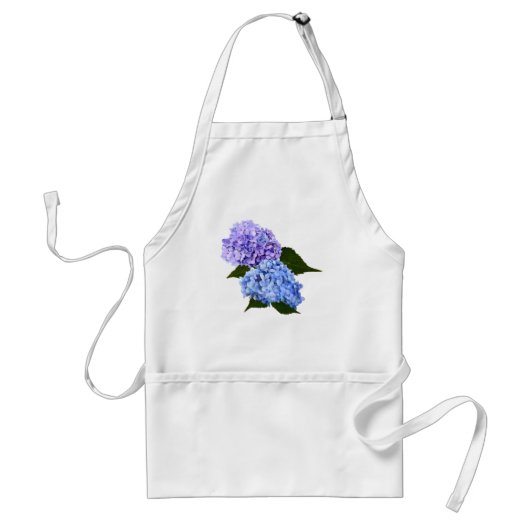 Zwei Hydrangea Lavender und Blau Schürze (Vorne)