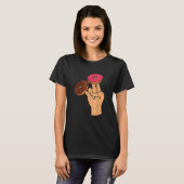 Zwei im rosa im Stink-Shocker T-Shirt (Vorne ganz)