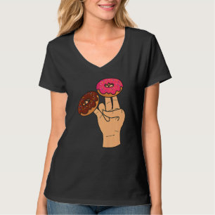 Zwei im rosa im stinkfarbenen Funny Shocker T-Shirt