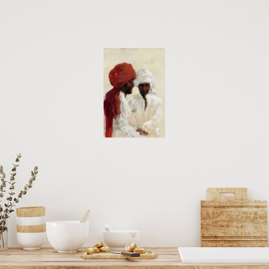 Zwei Imams Poster (Küche)