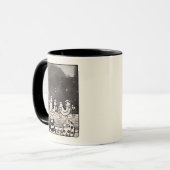 Zwei in Liebe Zeichnend Tinte Tasse (Vorderseite Links)
