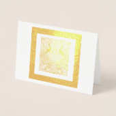 Zwei indische Blue Peacocks Fock Card Folienkarte (Vorderseite)