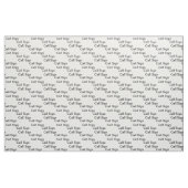 zwei individuelle Rufzeichen Ham Radio Fabric Stoff (Fat Quarter (45,7 x 55,9 cm))