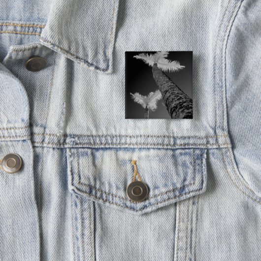 Zwei Infrarot-Palmen. Button (Beispiel)