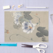 Zwei Insekten bei Bindweed von Ohara Koson Seidenpapier (Handwerk)