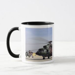 Zwei irakische angesagte Hubschrauber Mi-17 Tasse