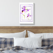 Zwei Ire ~ Canvas Print Leinwanddruck (Insitu (Schlafzimmer))