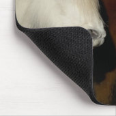 Zwei isländische Pferde Mousepad (Ecke)