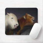 Zwei isländische Pferde Mousepad (Mit Mouse)